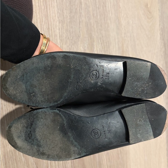 CHANEL ballet flats - lambskin and patent leather - Picture 6 of 6